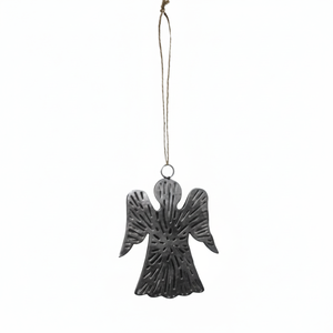 Adornos de Navidad colgantes de Metal con forma de Ángel de lujo, decoración de árbol, fiesta festiva, decoración festiva para el hogar, figurita de Ángel coleccionable - Product Image 1
