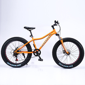 Sepeda Gunung Ban Lebar 26 inci <span class=keywords><strong>Viper</strong></span> Snowmobile 4.0, Kecepatan Variabel, Rem Cakram Ganda, Rangka Baja Karbon Tinggi Biasa - Product Image 4