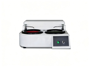 Sxyt-2 Double-disk Grinding and Polishing Machine - Laboratory Surface Finishing Equipment with <b>Wooden</b> Case Packaging - Product Image 1