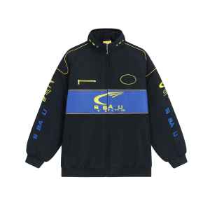 In Stock Race <strong>Jacket</strong> Car F1 Vintage Racing <strong>Jacket</strong> Winter Boys Mens Women <strong>Jacket</strong> Motor Bike Motorcycle Coat - Product Image 2