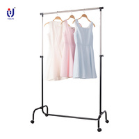 Portant à Vêtements Double Barre Réglable en Métal Acier Inoxydable, Tringle Standard pour Rangement de Vêtements, Chaussures et Sacs, Motif Carré