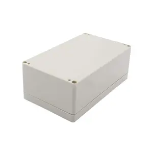 Caixa de junção para cabo IP65 externo, conector à prova d'água, caixa de medidor elétrico de plástico ABS personalizada à prova de intempéries