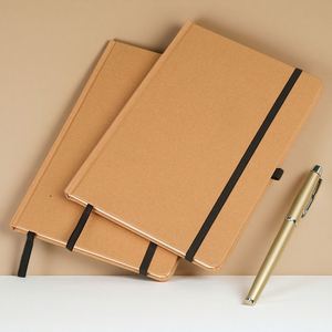 Wholesale Recycled A5/<b>A6</b>/A7 PP Fabric Hardcover Blank Lined Dotted Grid Pages Guided Selfcare Planner Journal Business <b>Diary</b> - Product Image 4