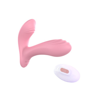 Vibrator OEM Sextoy 10 Kecepatan dengan Remote Control, Mainan Seks Dewasa, Vibrator Celana Dalam yang Dapat Dipakai dengan Remote, Vibrator Sit and Ride - Product Image 5
