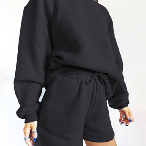 Combinaisons de jogging décontractées unisexes pour femmes, sweat à capuche avec logo 3D pour décoration à capuche avec impression bouffante et broderie - Product Image 6