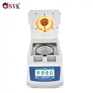 NVK-probador de humedad de grano, 0.001g, luz halógena médica, analizador de humedad sólida de laboratorio