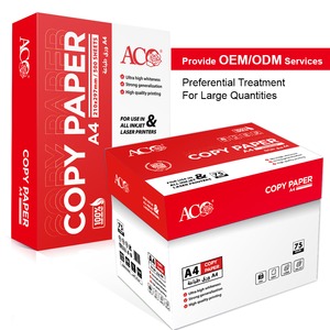 ACO <span class=keywords><strong>A4</strong></span> Papier 500 Feuilles 210x297mm 70gsm 75gsm 80gsm Copie Lisse Impression Personnalisable Chine Usine - Product Image 6