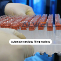 Ligne de remplissage automatique de seringues préremplies stériles RTU pour injection de haute viscosité