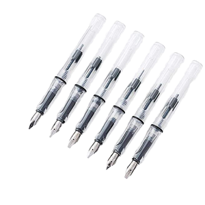 Stylet parallèle pointe anglais arabe calligraphie Goth Art police <span class=keywords><strong>stylo</strong></span> plume en plastique <span class=keywords><strong>stylo</strong></span> Oblique différent <span class=keywords><strong>stylo</strong></span> parallèle à bec de canard - Product Image 1