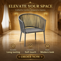 Ensemble table et chaises d'extérieur en fer avec table basse - Nouveau mobilier de jardin de style chinois pour balcons, patios et jardins