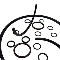 Joints X-Ring en silicone sur mesure en gros, joints quadri-anneaux en caoutchouc NBR FKM à faible friction, résistants à l'huile et étanches pour applications industrielles et mécaniques