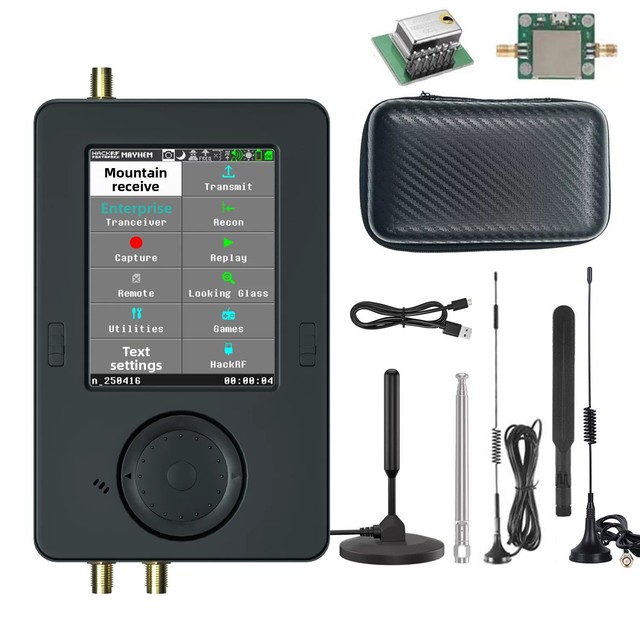HackRF One R10 Portapack H4m SDR Receiver MAX2837 Software-Defined Radio with Transmit Capability FPGA Development Board