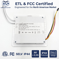 Interrupteurs Inductifs ETL FCC 100V-240V Contrôleur Tactile LED Intégré à 3 Touches pour Miroir IP44 Étanche pour Salle de Bain Miroir Intelligent