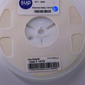 Whole -Sale RR3216 1206L1781FT 1206 3216 Resistors Chip Resistors SMD Resistors 1.78Kohm 1% 1/4W Thick Film Resistor - Product Image 1