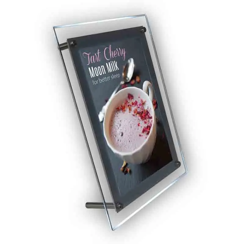A3/A4 LED Menu Board Restaurant Order Food Led Meal List Table Crystal Light Box China Supplier Wholesale
