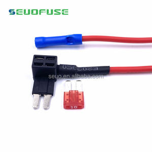 Nouveau robinet de <span class=keywords><strong>fusible</strong></span> standard <span class=keywords><strong>mini</strong></span> porte-<span class=keywords><strong>fusible</strong></span> de voiture à profil bas, fusibles supplémentaires avec fusibles de voiture à lame de 1A-50A - Product Image 6