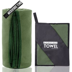 Toalla Deportiva de Microfibra Ligera y Portátil con Logotipo Bordado Personalizado, de Secado Rápido y Refrescante para Gimnasio, Viajes y Actividades al Aire Libre - Product Image 6