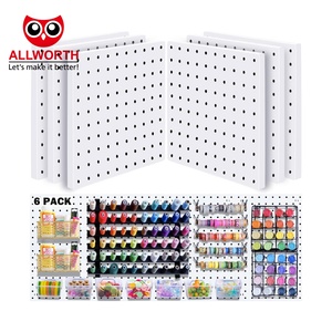 Chất lượng cao Pegboard On-Wall loạt linh hoạt cài đặt nhà để xe lưu trữ tường kệ kit công cụ tổ chức văn phòng sử dụng với Hooks - Product Image 6