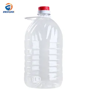 Tambour d'huile en plastique 3 litres 5 litres bouteille transparente bouteilles d'huile d'arachide bouteilles en plastique PET