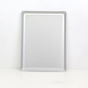 Prix usine de haute qualité rectangulaire antiadhésif enduit four biscuits <span class=keywords><strong>Pizza</strong></span> Biscuit pain cuisson plaque feuille plateau palette plaque - Product Image 6