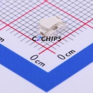 K2-1806FN-A3DW-04 Tactile Switch SMD Switch Single Pole Single Throw Rectangle Button 1.8N Horizontal Mount - Product Image 1