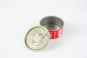 Boîtes de conserve vides de qualité alimentaire avec impression personnalisée EOE pour sauce à la viande de poisson au <span class=keywords><strong>thon</strong></span> - Product Image 2