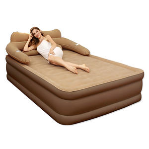 Cubierta de tela para acampar Queen Well Spring Topper Store <span class=keywords><strong>Near</strong></span> <span class=keywords><strong>Me</strong></span> <span class=keywords><strong>Inflable</strong></span> King Size Latex Air Memory Foam Colchón de compresión - Product Image 6