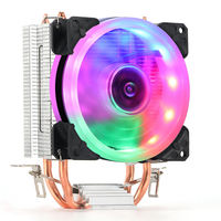 Ventilador de CPU con Tubo de Calor de Cobre, Venta Directa de Fábrica, para PC, Compatible con Sockets FM, AM3, AM4, AM5, LGA 775, 1150