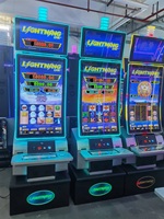 Betwin 2025 Nouvelle Version, Meilleure Vente, Machine de Jeu d'Arcade Durable de 32 Pouces avec Écran Tactile Plat en Métal et Panneau Publicitaire Supérieur