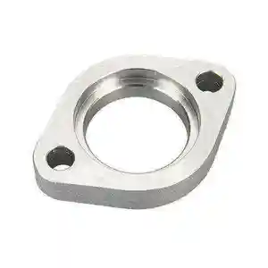 Wholesale Exhaust Long Pipe Gasket Sae 2 Threaded Flange Clamp Oval Integrated Flange Clamp