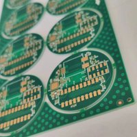 4 Lyaers Circulaire FR4 94V0 Multicouche Pcb Circuit Board Fabricant Module Layout Pcb
