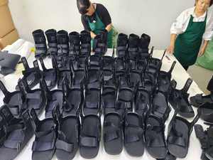 Sepatu berjalan penjepit pergelangan kaki dewasa, sepatu bot Tendon gaya tinggi dan rendah, sepatu rehabilitasi penjepit pergelangan kaki - Product Image 6