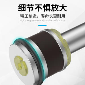 Mini Cilindro de Acero Inoxidable DDE, Cilindro de Pistón de Aleación de Aluminio con Motor y Bomba MAL16/20/25/32/40*25X50, Nueva Estructura - Product Image 4