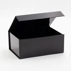 High Quality Fancy Black Board Boxes Retail Packaging Paperboard Paper Type and Paper Material Boxes Packing
