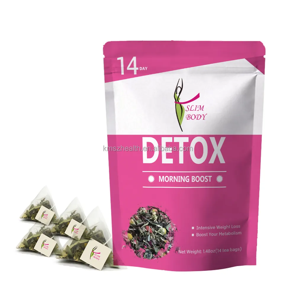 Pure Slim Tea Organic Detox Food Products Tea 28 Day Ultimate Skinny Tea Pyramid Private label