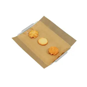 Wholesale Customization Non-Stick Rectangle Baking Paper Sheet Silicone Parchment Paper With Hotel