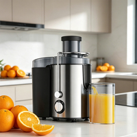 Mixeur Électrique Commercial Hydraulique 800 Watts pour Smoothies, Usage Professionnel et Domestique, Vitesse Réglable pour Mélanger les Légumes