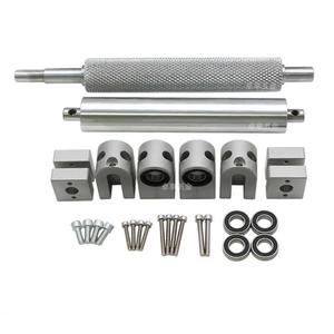 3030 aksesoris jalur perakitan sabuk konveyor kecil dengan kepala penggerak dinamis rol kursi karet industri kondisi baru - Product Image 1