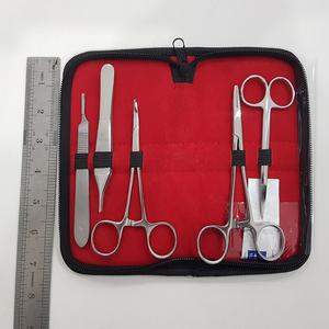 Kit de Disección y Sutura Quirúrgica Manual de 10 Piezas para Estudiantes con Instrumentos de Acero Inoxidable Médico de Alta Calidad - Product Image 4