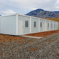 Maisons conteneurs modulaires préfabriquées extensibles de 40 pieds, maisons mobiles pliantes modernes, bureaux, appartements, villas, ateliers