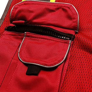 Gilet de sécurité réfléchissant respirant, vêtements de sport personnalisés, gilets haute visibilité, fabrication sur mesure, gilet de sécurité pour les travailleurs - Product Image 3