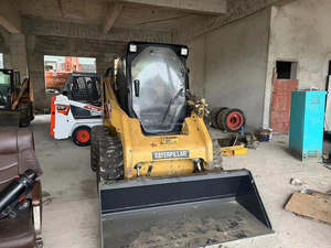 Tracteur Caterpillar 246C du mini chargeur 4WD du fabricant, chargeur compact de roue de 1 tonne fabriqué aux États-Unis - Product Image 6