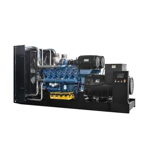 High Quality Cheap Price 800kw 1000kva Silent Soundless Natural Gas Power Plant generator set Open Type
