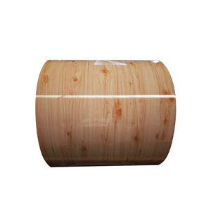 Personalizzato modello in legno pre-verniciato prodotti in acciaio zincato con rivestimento di zinco bobina in acciaio - Product Image 3