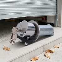 Serrures à clé pour portes roulantes en laiton massif chromé Valor RSD3RP, cadenas pour volets roulants, verrouillage à levier unique – Vente chaude