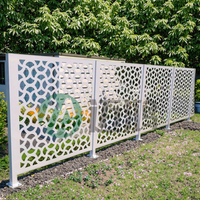 Prix d'usine – Panneaux décoratifs en métal découpés au laser pour clôture extérieure toutes saisons, art paysager, écran de jardin et treillis