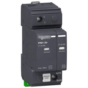 16332 Prd1 เครื่องป้องกันไฟกระชากแบบโมดูลาร์ T1/T2-3 โพล + N 230V ระบบจ่ายไฟแบบเสียบปลั๊กได้และถ่ายโอนระยะไกล - Product Image 5