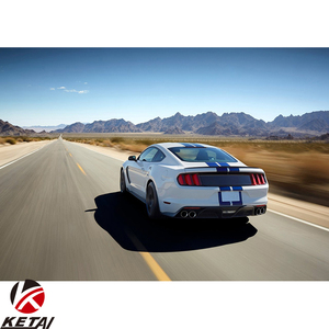 Lame de pare-choc arrière pour <span class=keywords><strong>Mustang</strong></span> 2015 — 2017, diffuseur d'accessoires de voiture à la mode, Style GT350 - Product Image 5