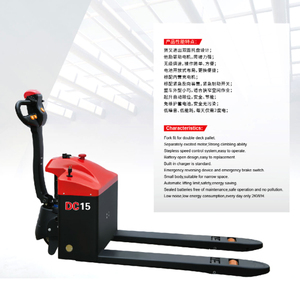 HELI Cbd15 170g 1500kg Electric <b>Pallet</b> Truck Walkie Type Small Supermarket Warehouse Material Handling <b>Pallet</b> <b>Jack</b> - Product Image 5