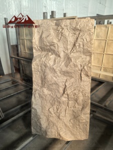 <span class=keywords><strong>Pierre</strong></span> artificielle en polyuréthane ignifuge 3D PU, <span class=keywords><strong>pierre</strong></span> culturelle pour la décoration d'hôtel, directement de l'usine - Product Image 1